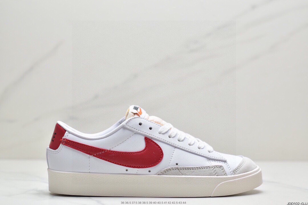 120 耐克NIKE WMNS Blazer Low LX 开拓者 低帮百搭休闲运动帆布板鞋 DJ4665-100