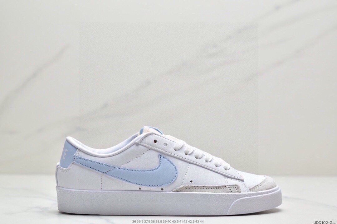120 耐克NIKE WMNS Blazer Low LX 开拓者 低帮百搭休闲运动帆布板鞋 DJ4665-100