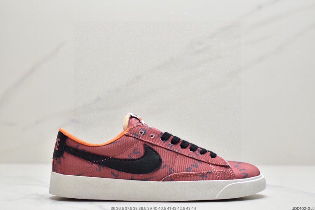 120 耐克NIKE WMNS Blazer Low LX 开拓者 低帮百搭休闲运动帆布板鞋 DJ4665-100