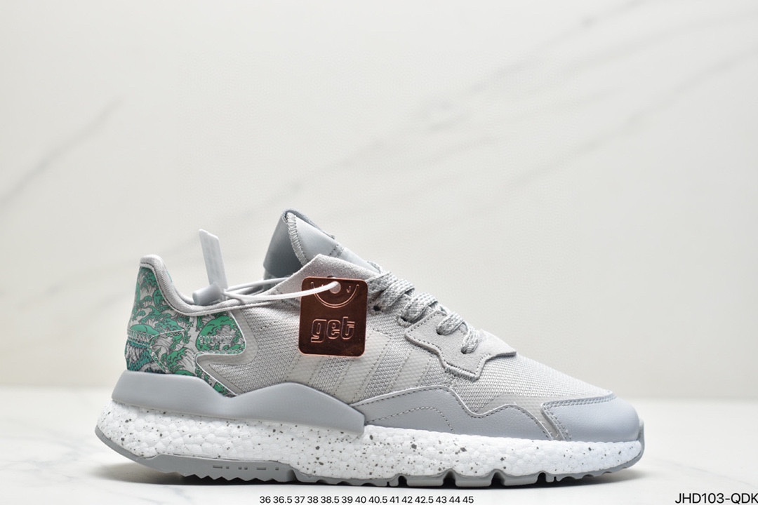 190 Adidas Nite Jogger 2019 Boost 夜行者复古跑鞋原厂材料 FW6687