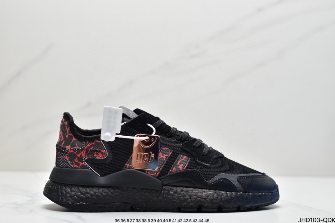 190 Adidas Nite Jogger 2019 Boost 夜行者复古跑鞋原厂材料 FW6687