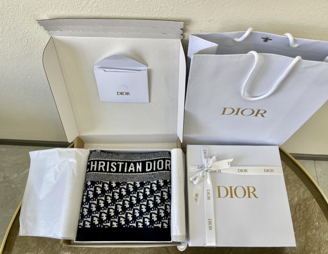 Dior迪奥Oblique 印花羊毛羊绒混纺围巾91CDO313I171_C540