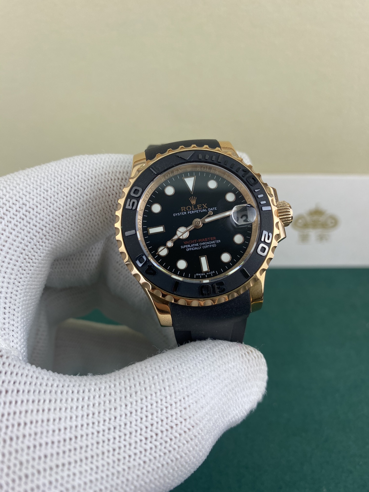Rolex 皇家 劳力士游艇名仕型女款金游艇