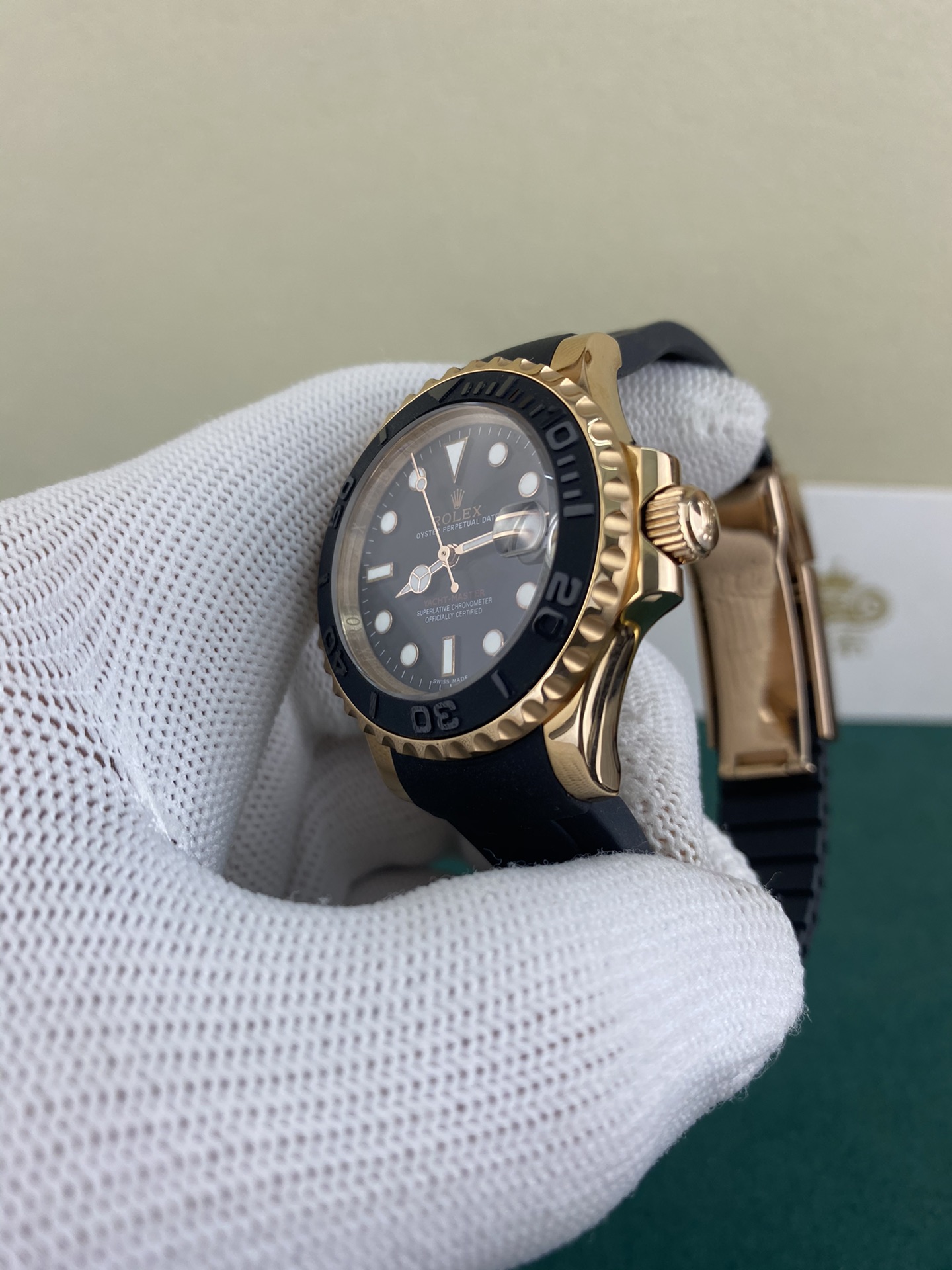 Rolex 皇家 劳力士游艇名仕型女款金游艇