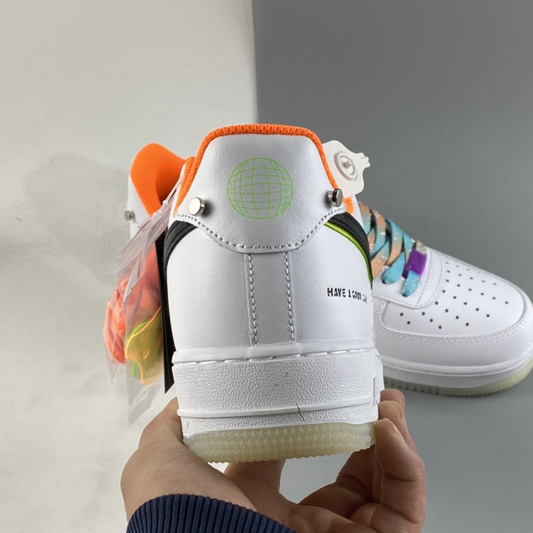 P200  NIKE Air Force 1 Low ”Have A Good Game”白黑橙  DO2333-101