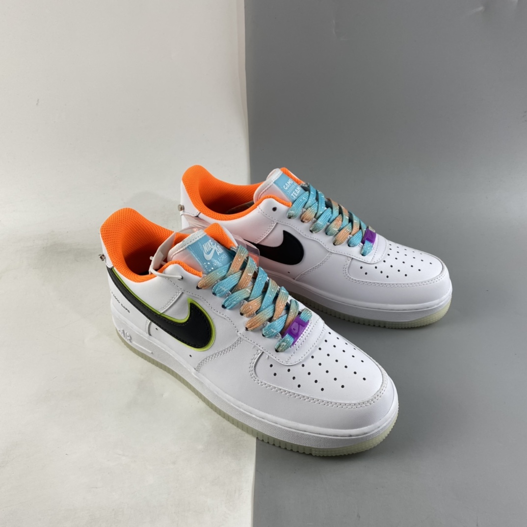 P200  NIKE Air Force 1 Low ”Have A Good Game”白黑橙  DO2333-101