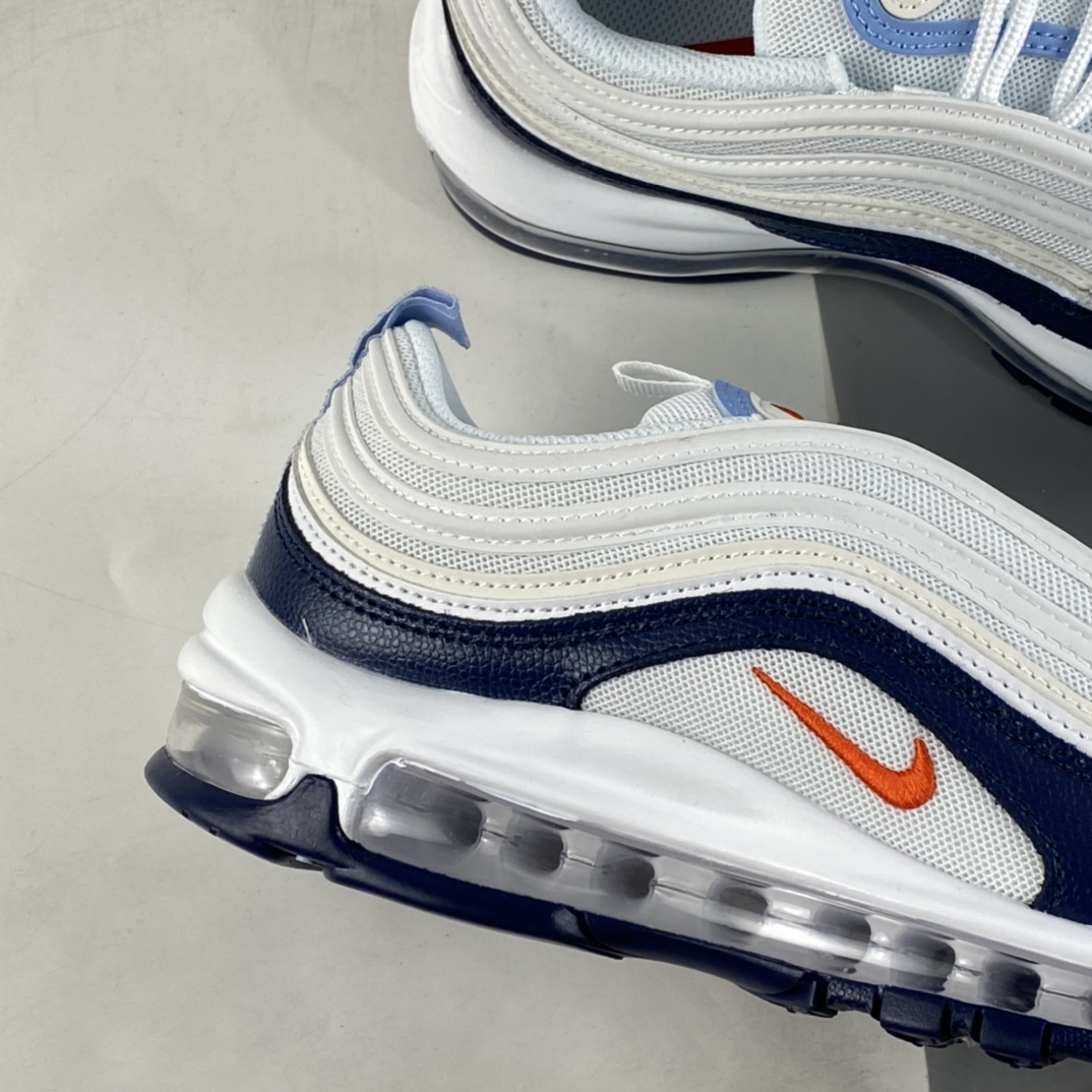 P240  NIKE Air Max 97 耐克海军蓝配色子弹气垫跑鞋 DM2824-100