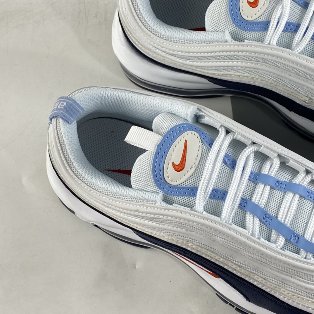 P240  NIKE Air Max 97 耐克海军蓝配色子弹气垫跑鞋 DM2824-100