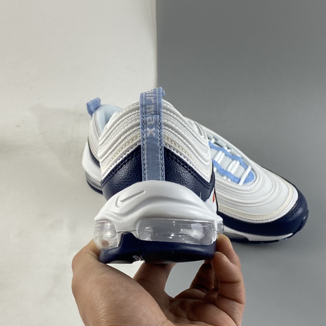 P240  NIKE Air Max 97 耐克海军蓝配色子弹气垫跑鞋 DM2824-100
