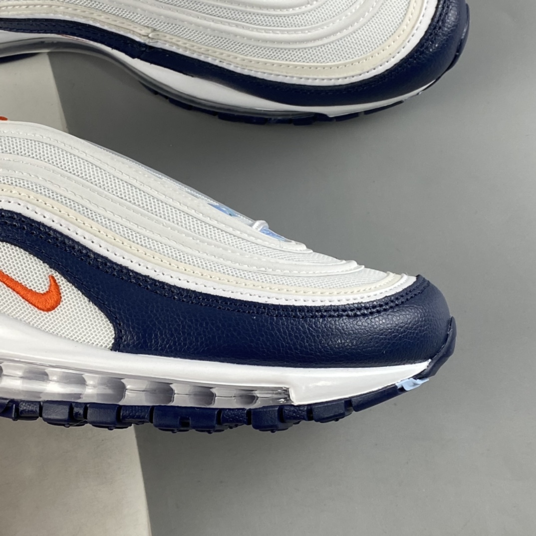 P240  NIKE Air Max 97 耐克海军蓝配色子弹气垫跑鞋 DM2824-100