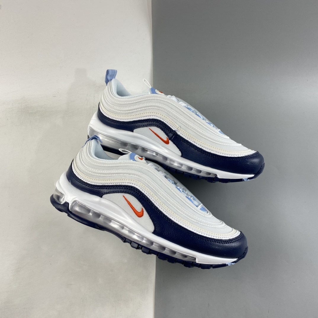 P240  NIKE Air Max 97 耐克海军蓝配色子弹气垫跑鞋 DM2824-100