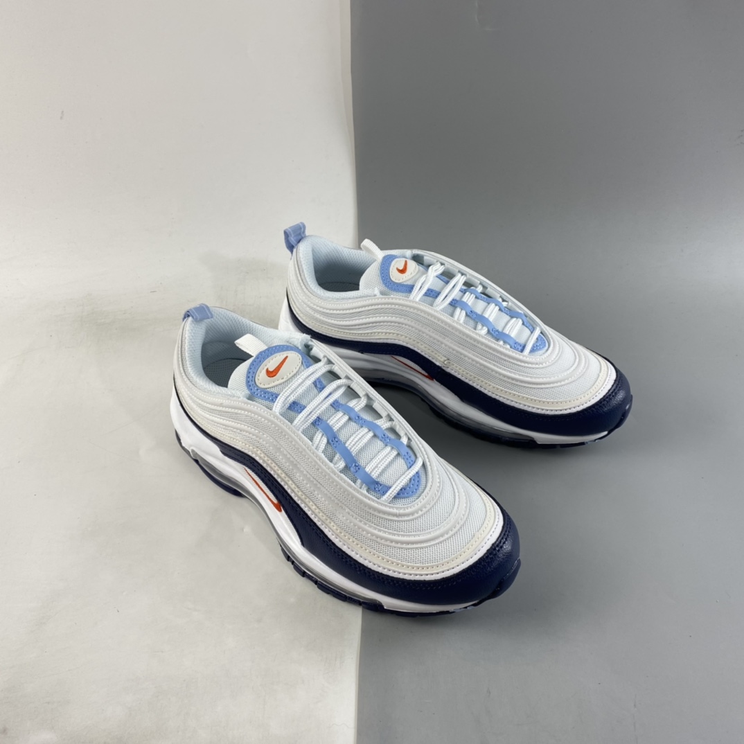 P240  NIKE Air Max 97 耐克海军蓝配色子弹气垫跑鞋 DM2824-100