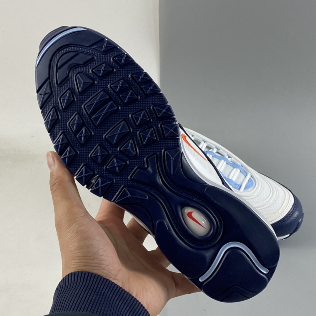 P240  NIKE Air Max 97 耐克海军蓝配色子弹气垫跑鞋 DM2824-100