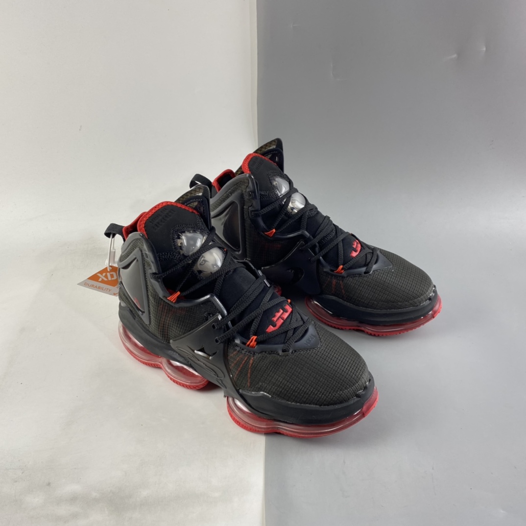 P280  NIKE LeBron XIX EP 詹姆斯19代 黑红大灌篮实战篮球鞋 DC9340-001
