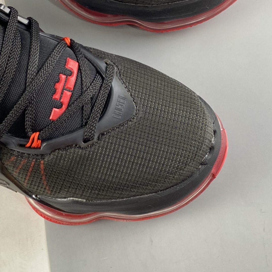 P280  NIKE LeBron XIX EP 詹姆斯19代 黑红大灌篮实战篮球鞋 DC9340-001