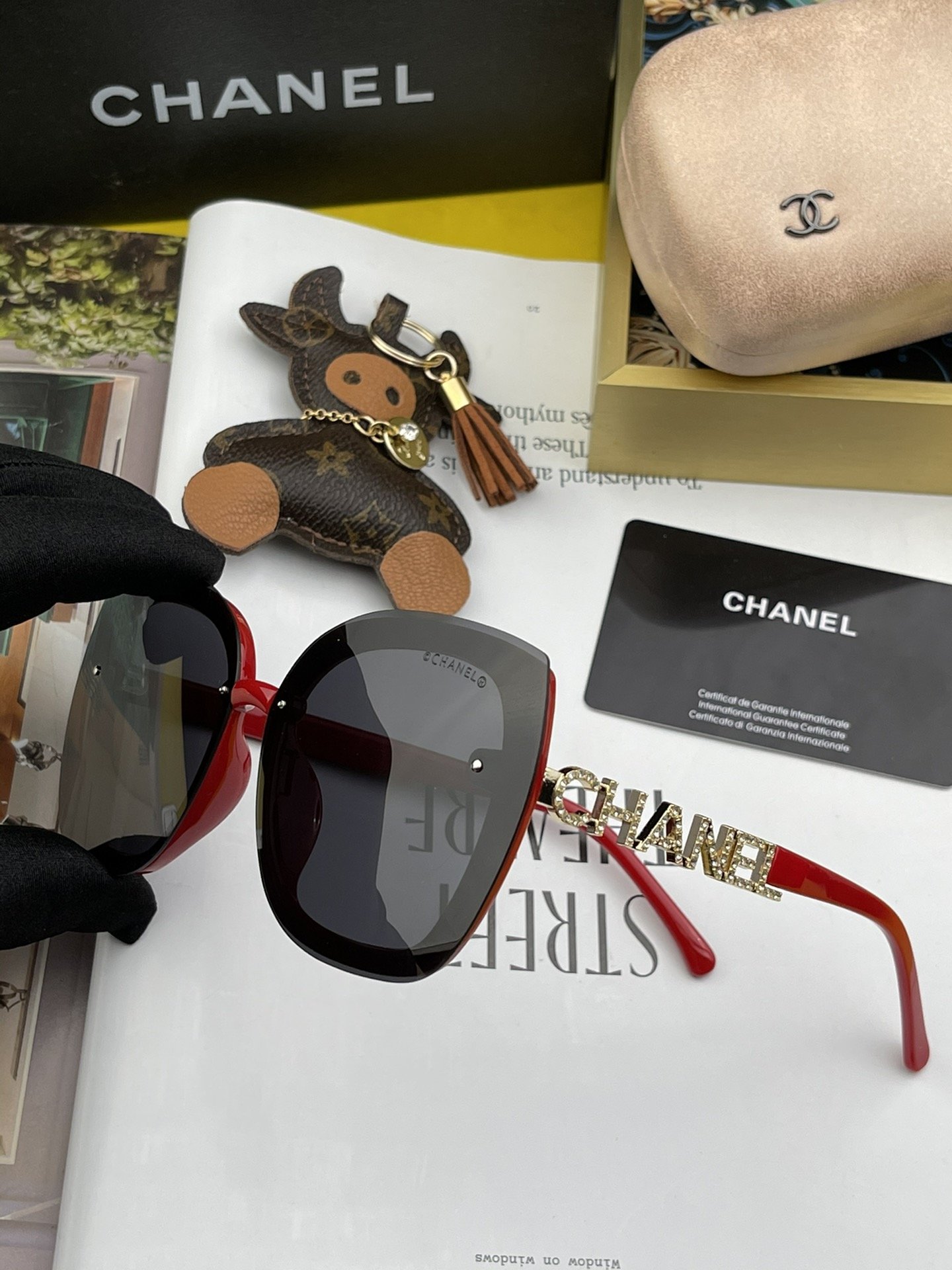 Chane2021新款女装太阳眼镜镜