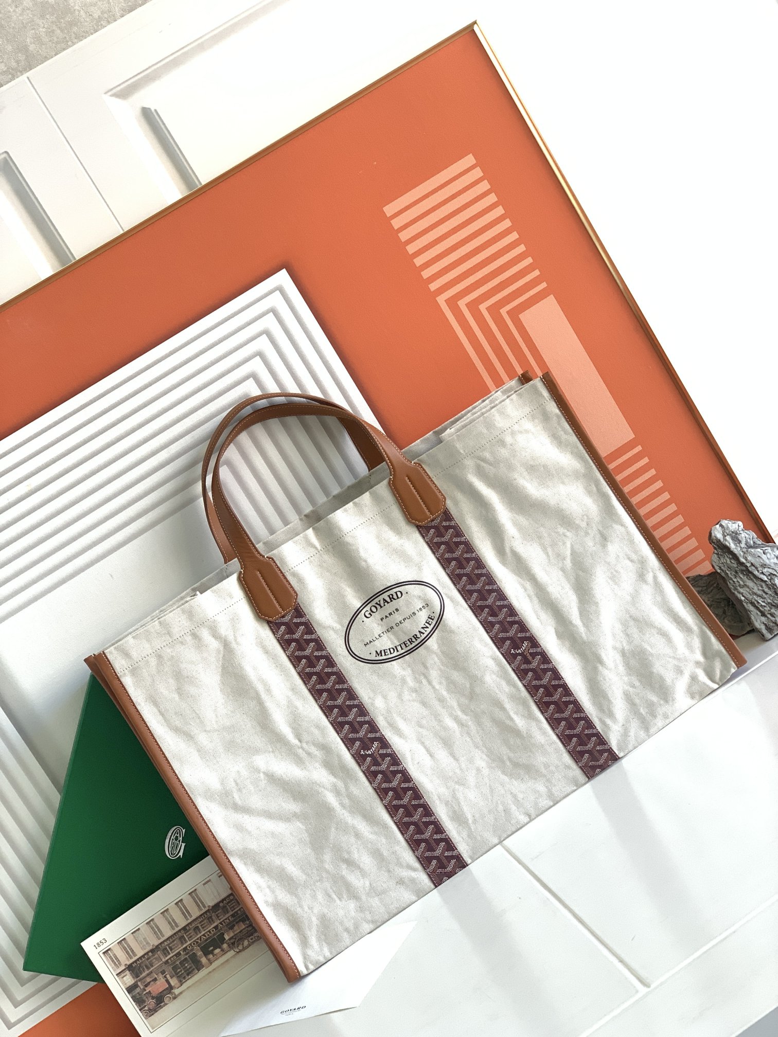 Goyard Méditerranée пляжная сумка двусторонний дизайн ручная сумка
