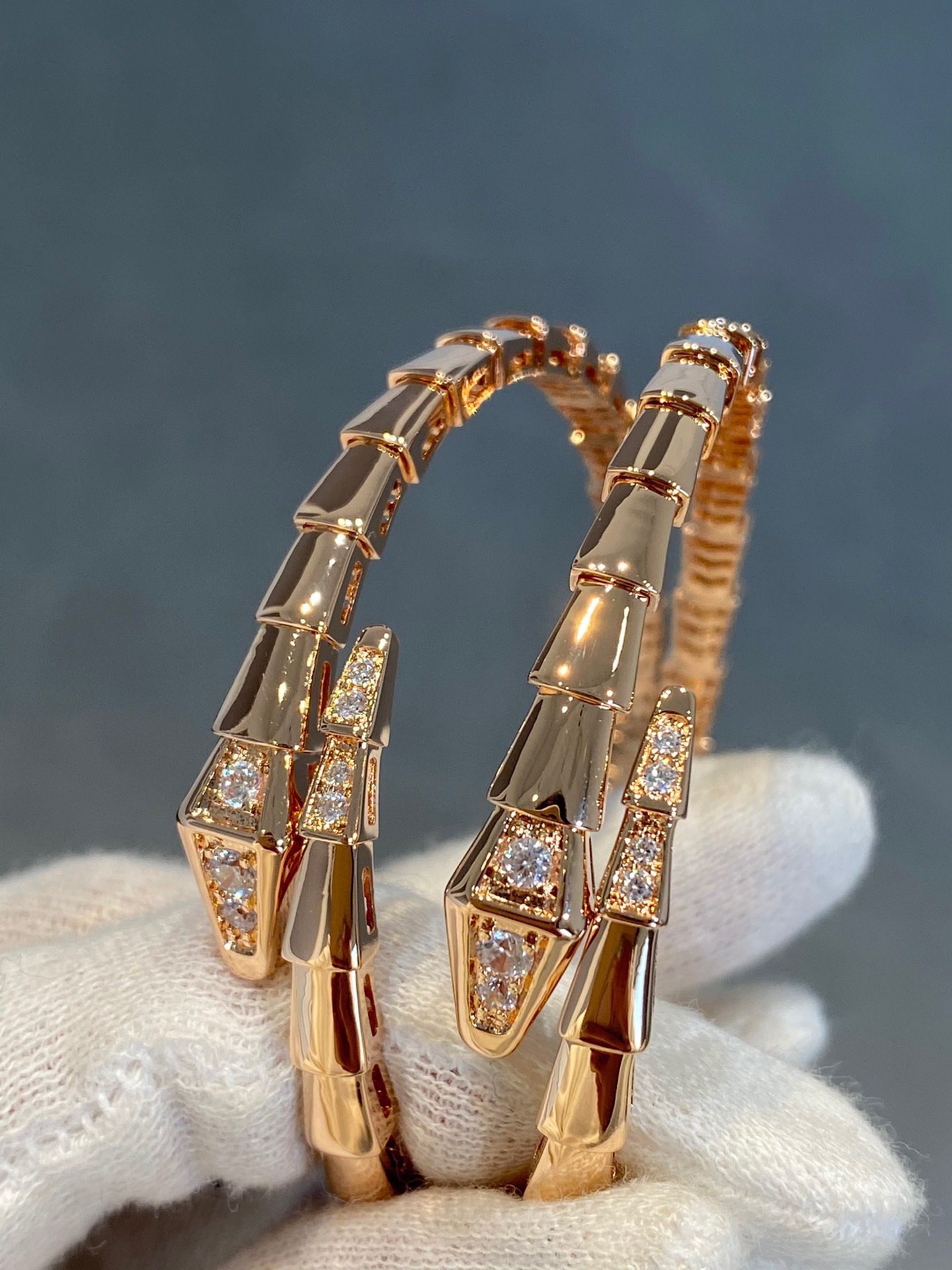 BVLGARI Bracelet Gold-Plated 18K Gold-Top Quality
