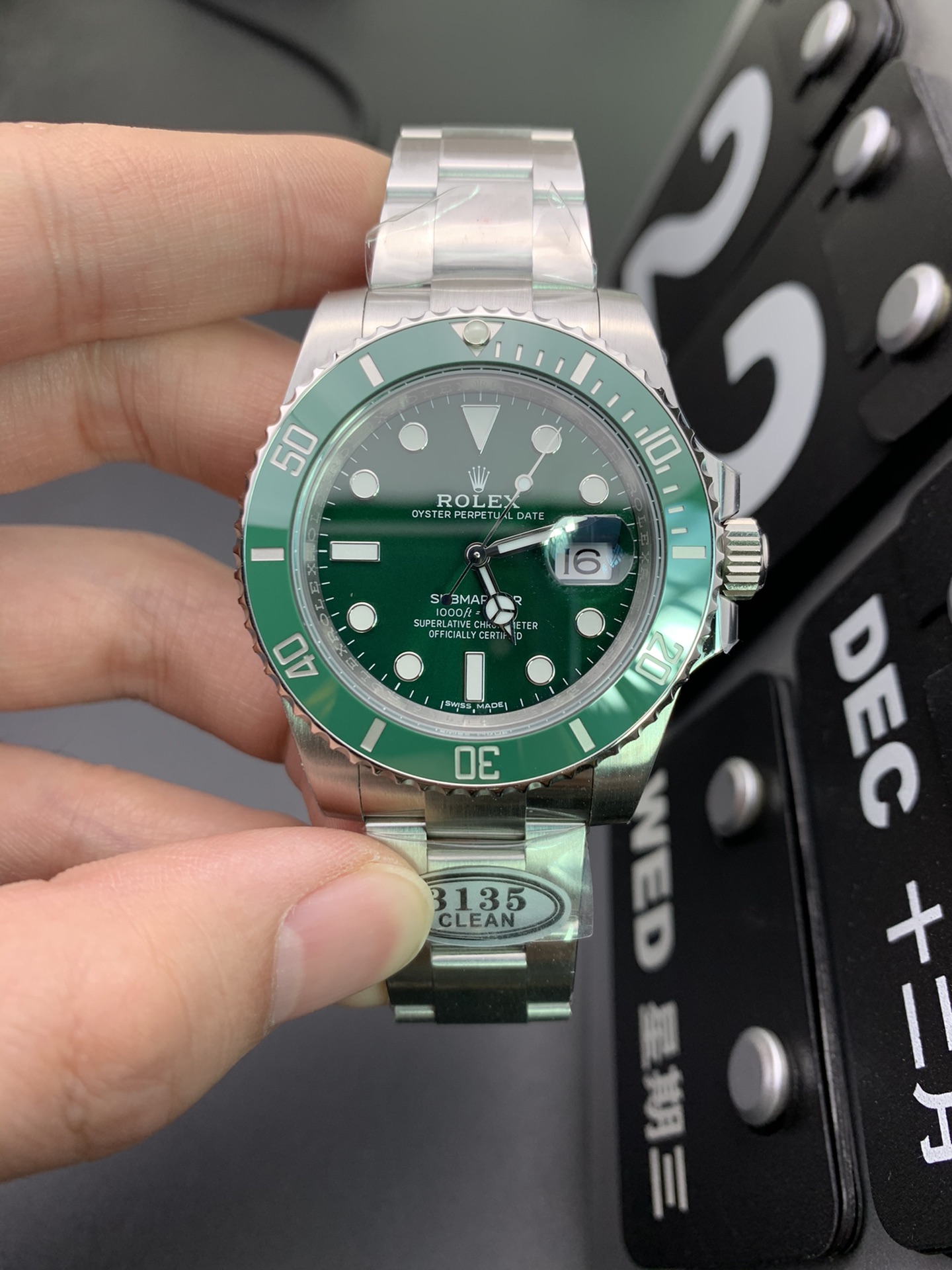 Rolex 3135绿鬼