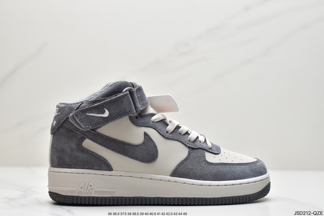 200 耐克NIKE  Air Force 1  Mid 空军一号中帮百搭休闲运动板鞋 CW2288-668