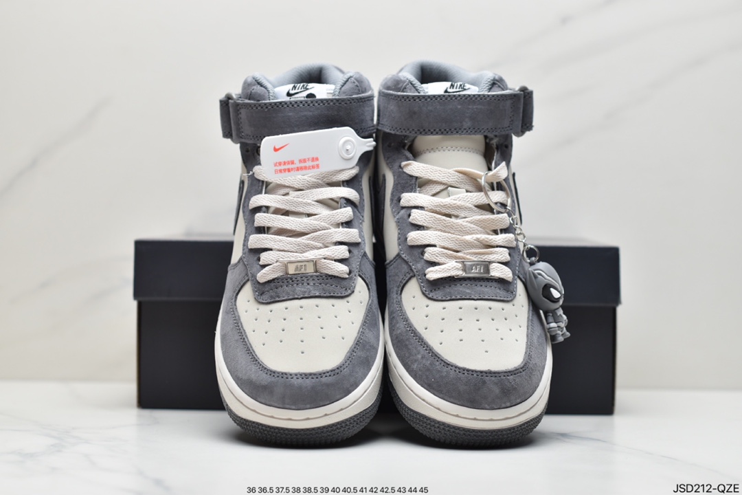 200 耐克NIKE  Air Force 1  Mid 空军一号中帮百搭休闲运动板鞋 CW2288-668