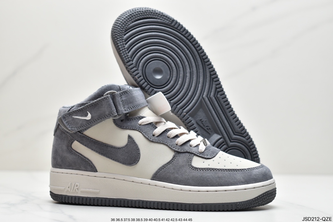 200 耐克NIKE  Air Force 1  Mid 空军一号中帮百搭休闲运动板鞋 CW2288-668