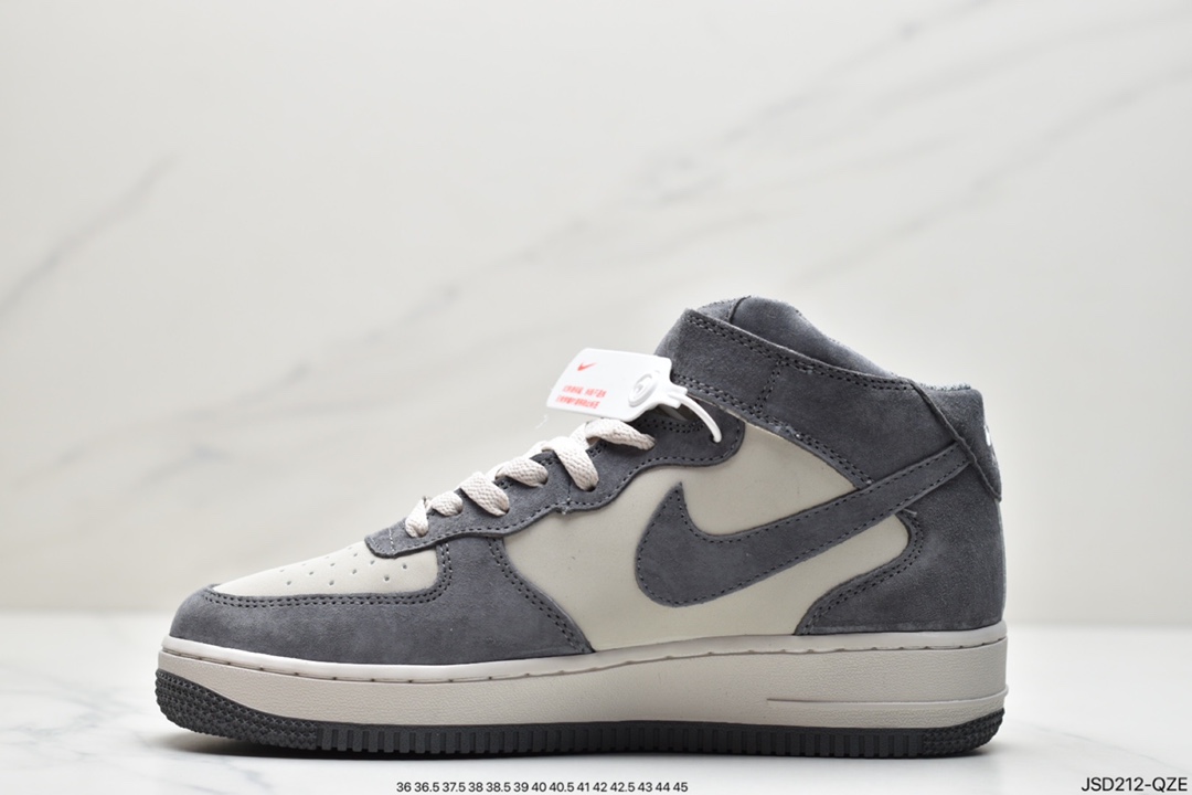 200 耐克NIKE  Air Force 1  Mid 空军一号中帮百搭休闲运动板鞋 CW2288-668