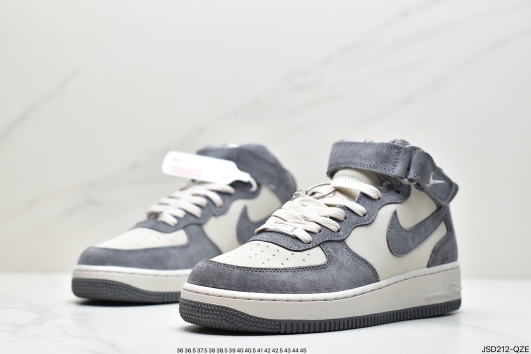 200 耐克NIKE  Air Force 1  Mid 空军一号中帮百搭休闲运动板鞋 CW2288-668