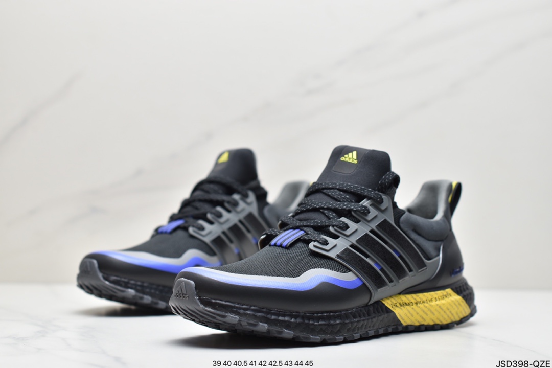 200 阿迪达斯Adidas Ultraboost DNA UB全掌爆米花休闲运动跑鞋GY6312