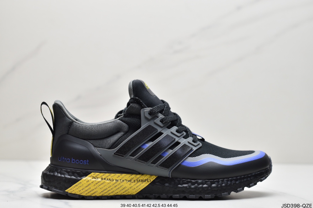 200 阿迪达斯Adidas Ultraboost DNA UB全掌爆米花休闲运动跑鞋GY6312