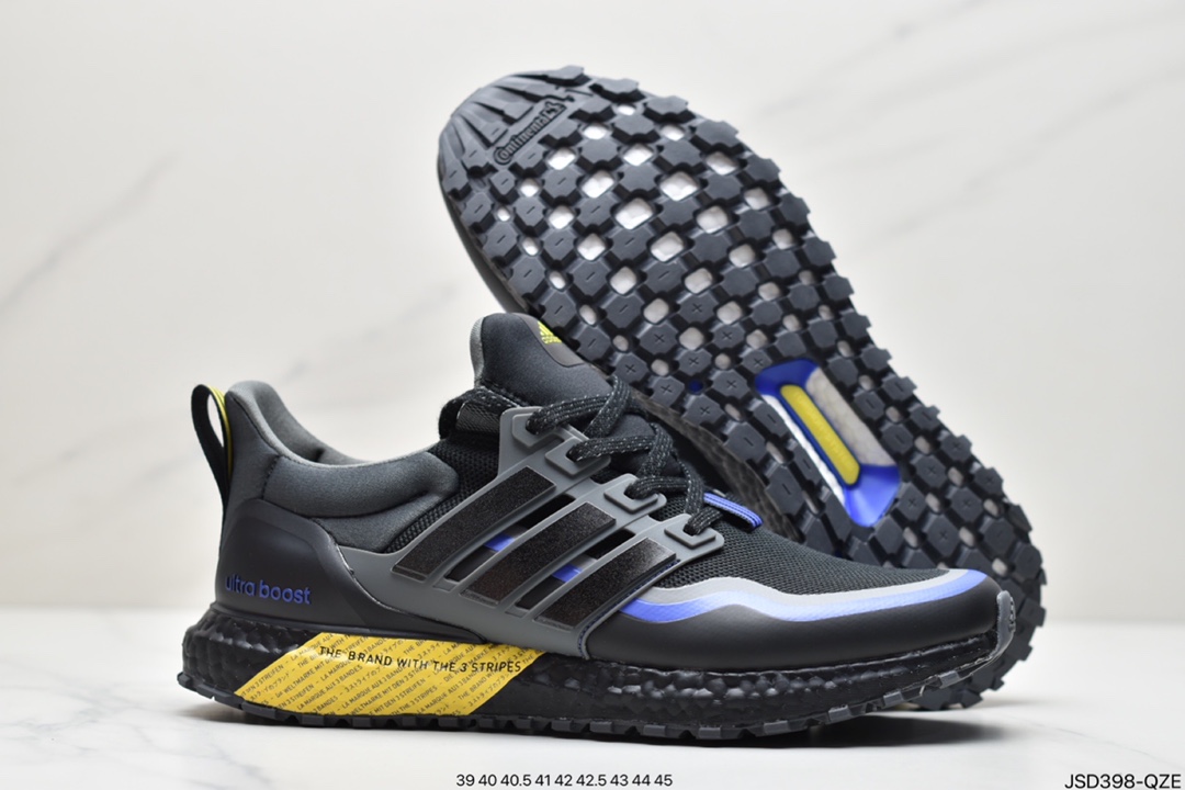 200 阿迪达斯Adidas Ultraboost DNA UB全掌爆米花休闲运动跑鞋GY6312