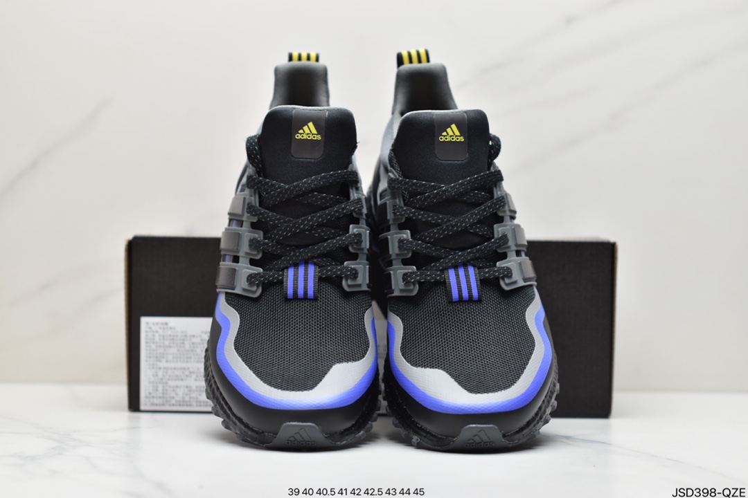200 阿迪达斯Adidas Ultraboost DNA UB全掌爆米花休闲运动跑鞋GY6312