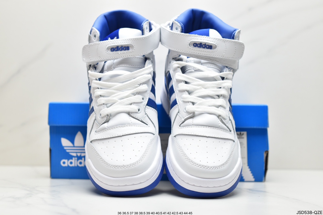 200 adidas originals Forum 84 LoW魔术贴高帮百搭潮流休闲运动板鞋