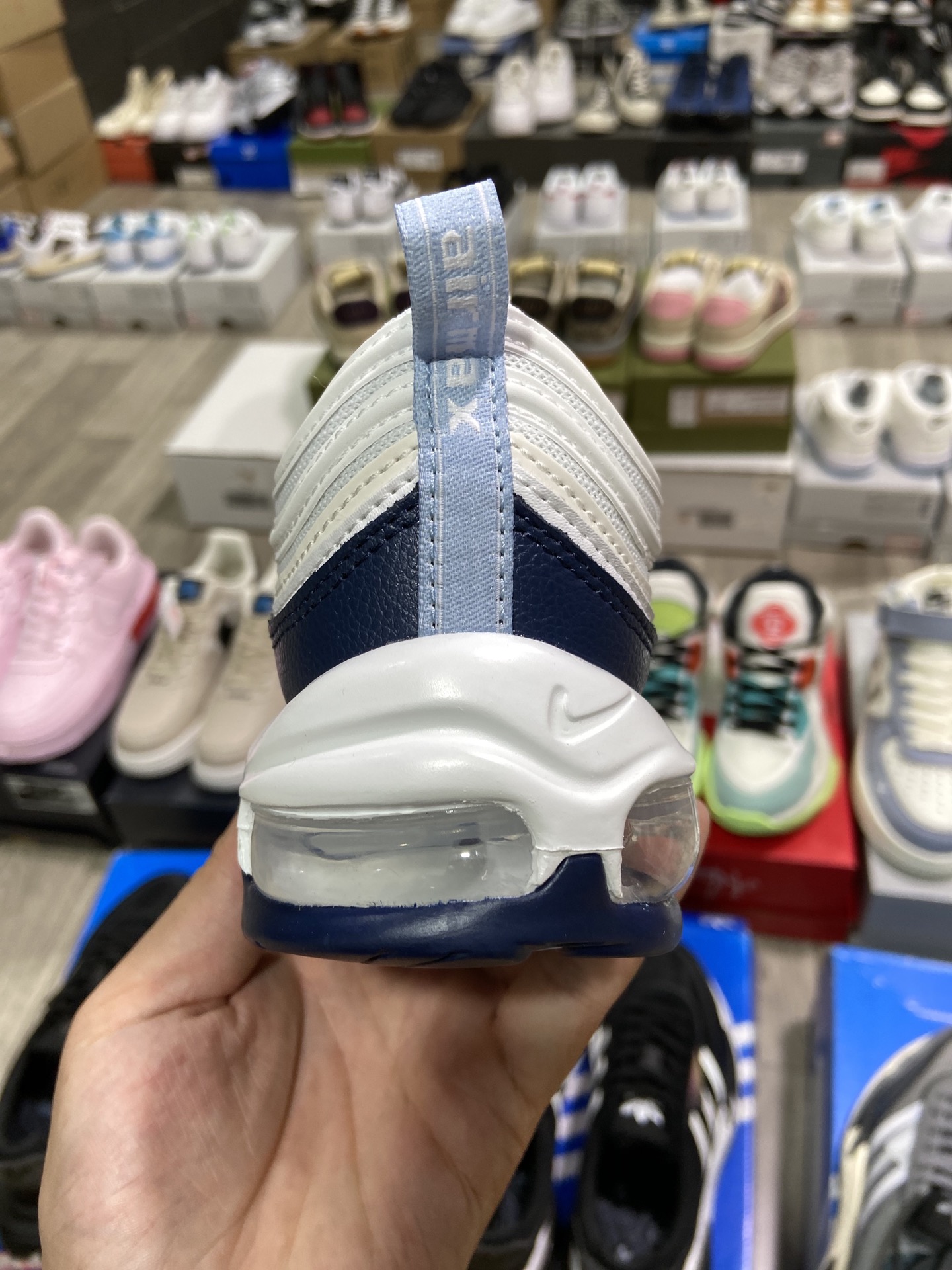 220 耐克Nike Wmns Air Max 97 复古气垫百搭休闲运动慢跑鞋DM2824-100