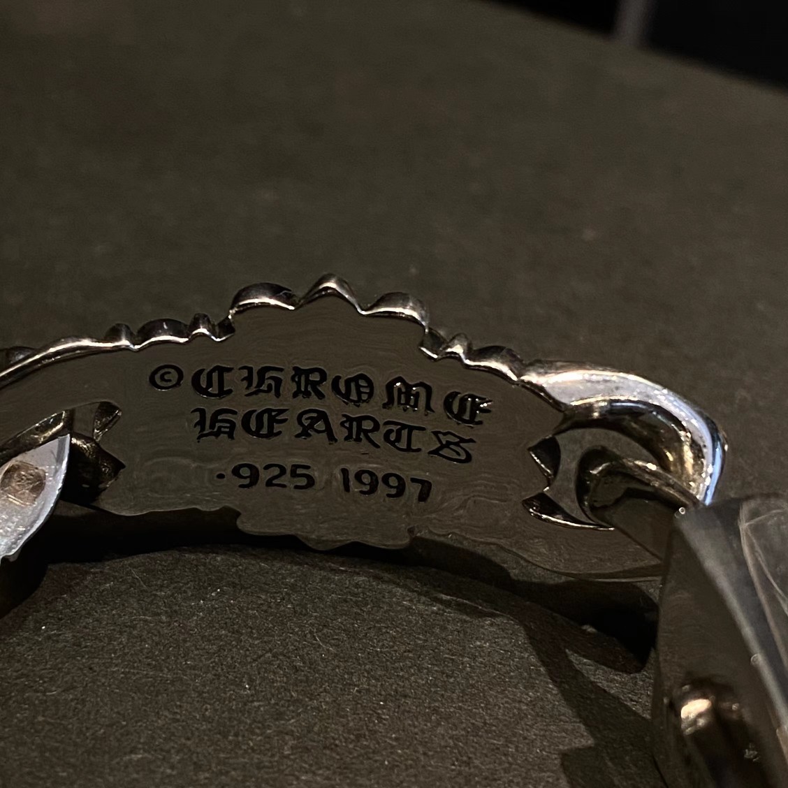Chrome Hearts 𝐂𝐡𝐫𝐨𝐦𝐞 𝐡𝐞𝐚𝐫𝐭𝐬 克罗心 十字花守卫者大手链
