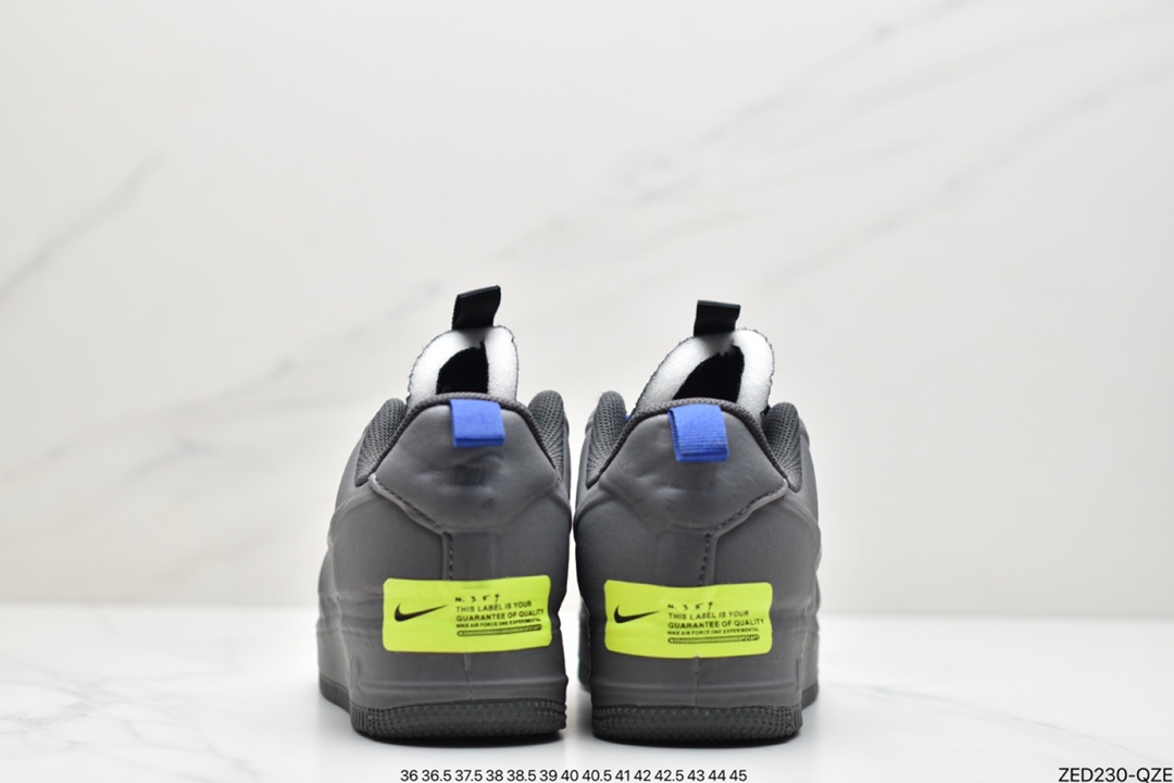 260 Nike Air Force 1 Experimental-Type N. 354”Black/Volt/Royal”空军一号经典低帮百搭休闲运动板鞋“CV1754-001