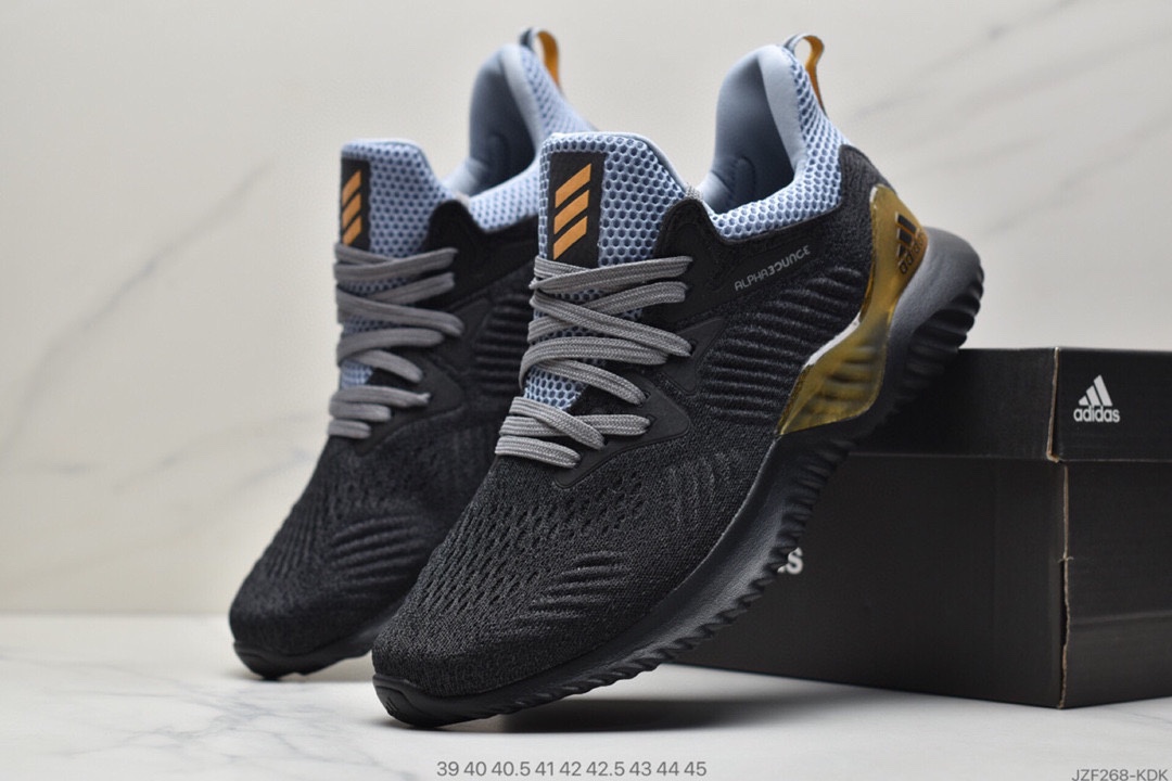 145 阿达迪斯Adidas AlphaBounce HPC AMS 3M反光F36827