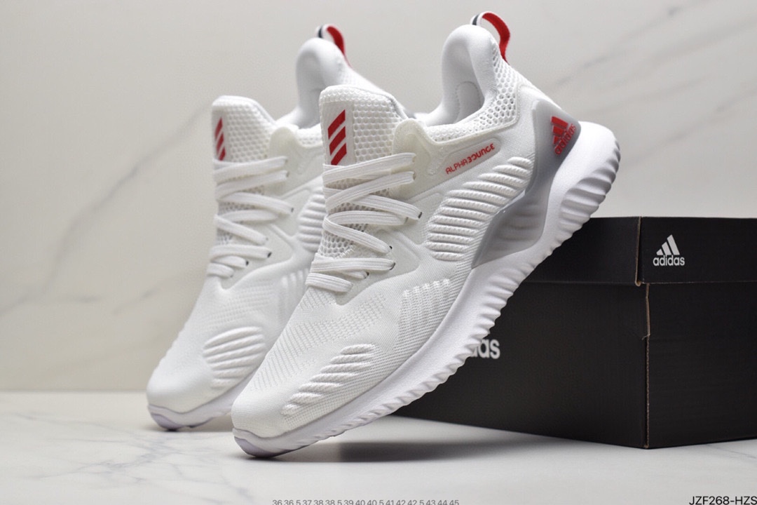 145 阿达迪斯Adidas AlphaBounce HPC AMS 3M反光F36827