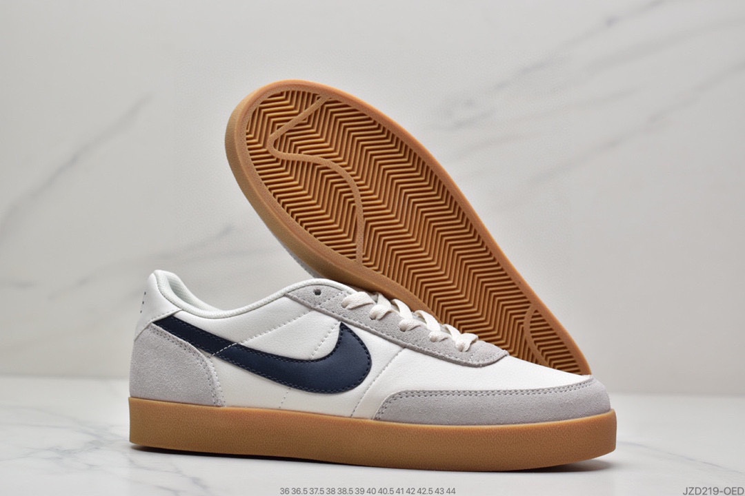 140 耐克板鞋 生胶米白绿色 复古板鞋J.Crew x Nike 联名 Killshot II Leather 432997-111