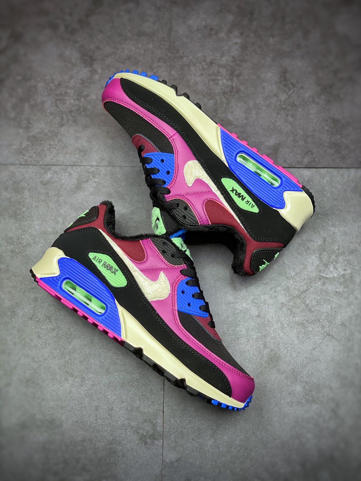 200 平台专供 NIKE Air Max 90 黑蓝红 Max90系 CT1891-500