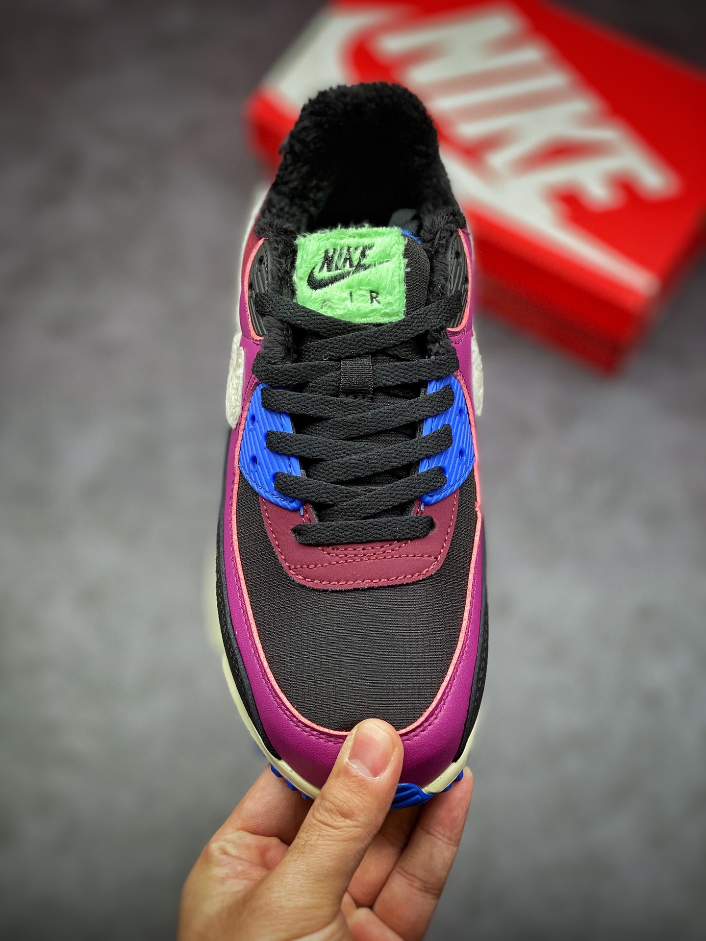 200 平台专供 NIKE Air Max 90 黑蓝红 Max90系 CT1891-500