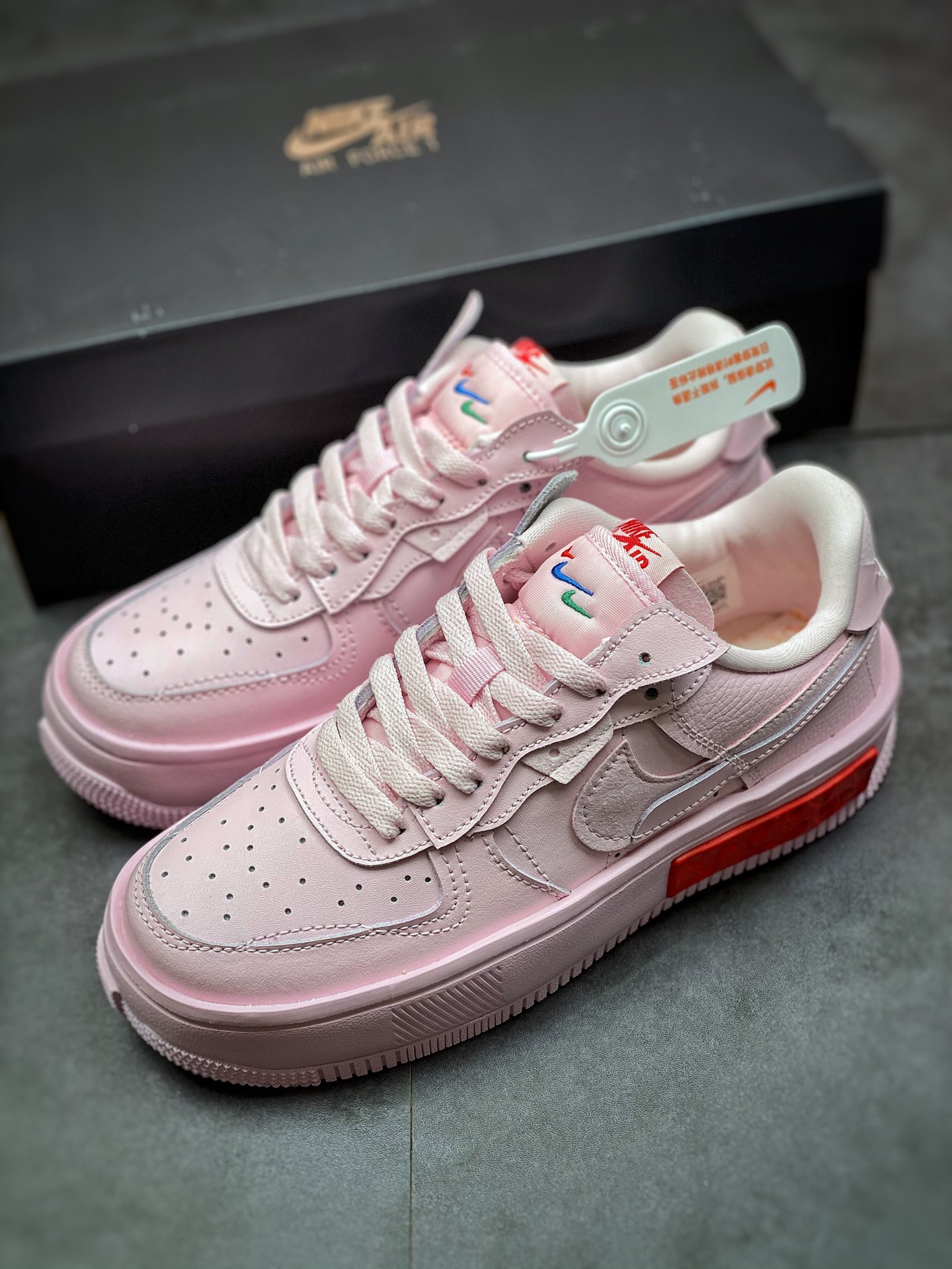 200 Nike Air Force 1 Fontanka 马卡龙女神粉 DA7024-600