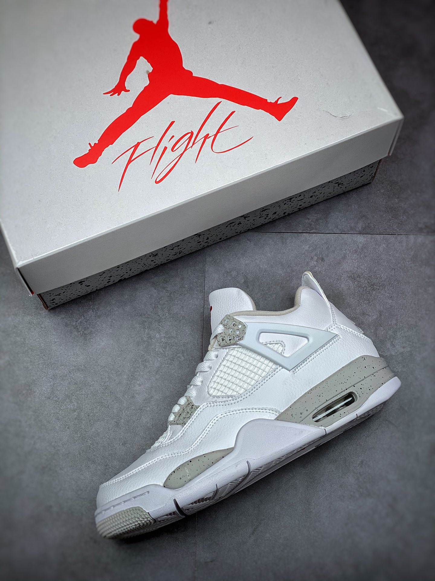 300 Air Jordan 4“White Oreo”KLAJ4 白奥利奥 CT8527-100