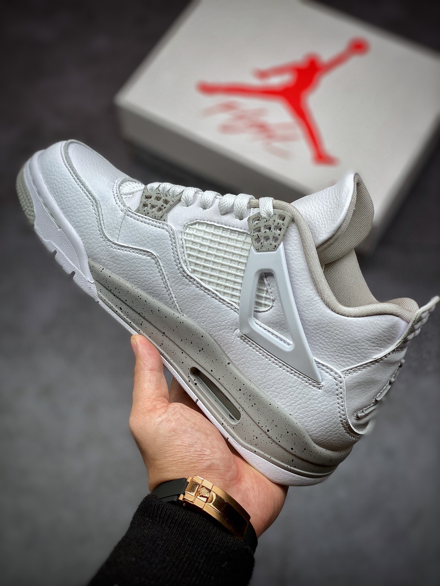 300 Air Jordan 4“White Oreo”KLAJ4 白奥利奥 CT8527-100