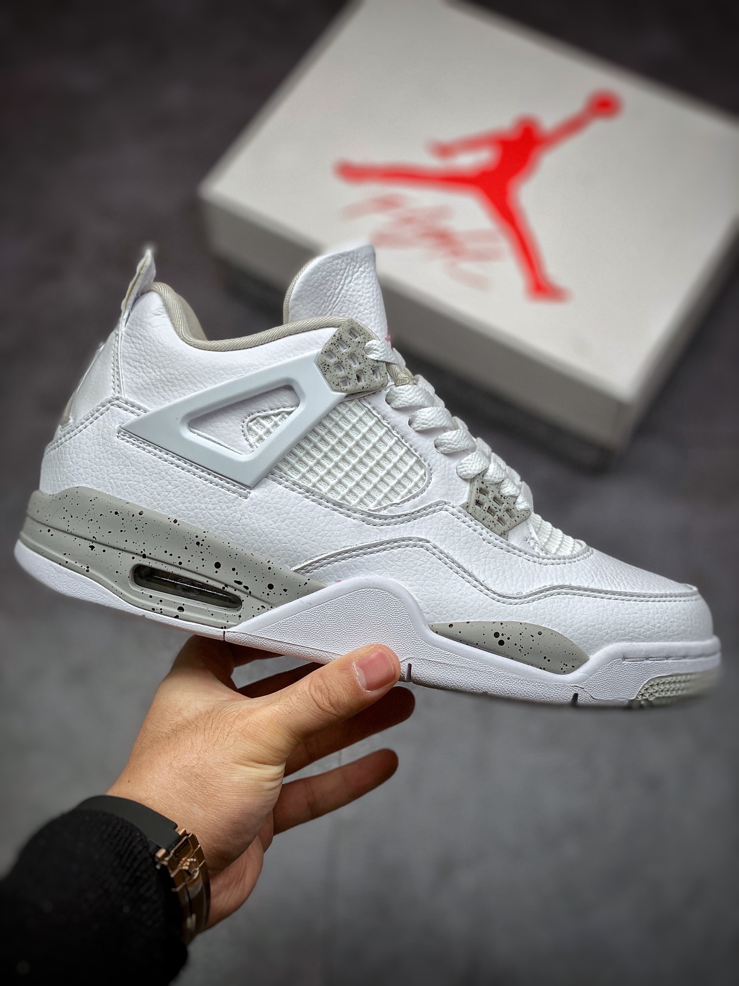300 Air Jordan 4“White Oreo”KLAJ4 白奥利奥 CT8527-100