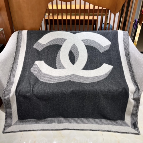 Chanel Wool Cashmere Throw Blanket,140x170cm Gray Blanket For Home and Travel 1 Chanel Wool Cashmere Throw Blanket,140x170cm Gray Blanket For Home and Travel