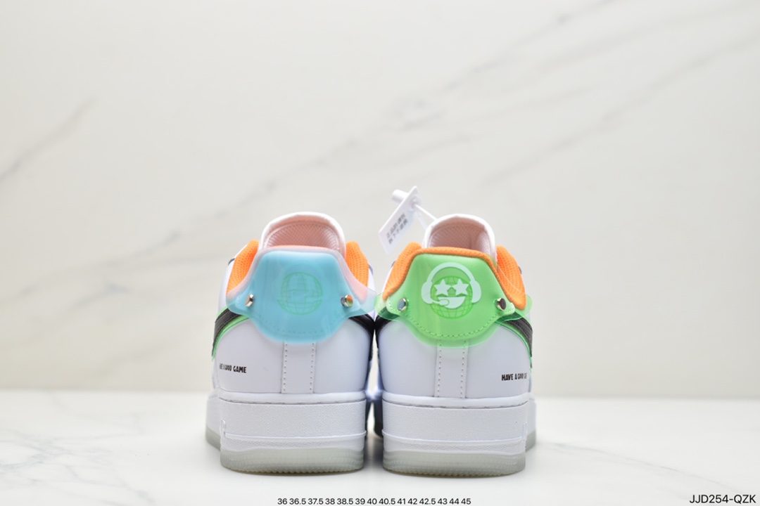 130 Nike Air Force 1 Low 电玩夜光 DO7085-011
