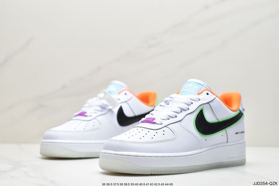 130 Nike Air Force 1 Low 电玩夜光 DO7085-011