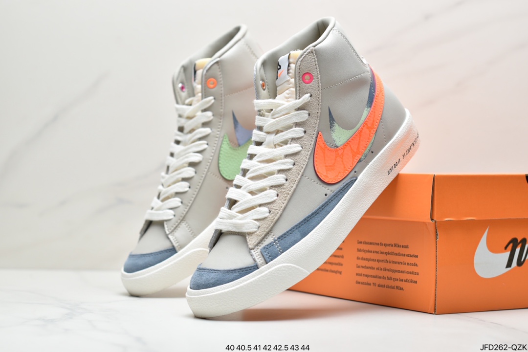 170 耐克 Nike BLAZER LOW The New Way 开拓者高帮时尚休闲板鞋 DA7233-400