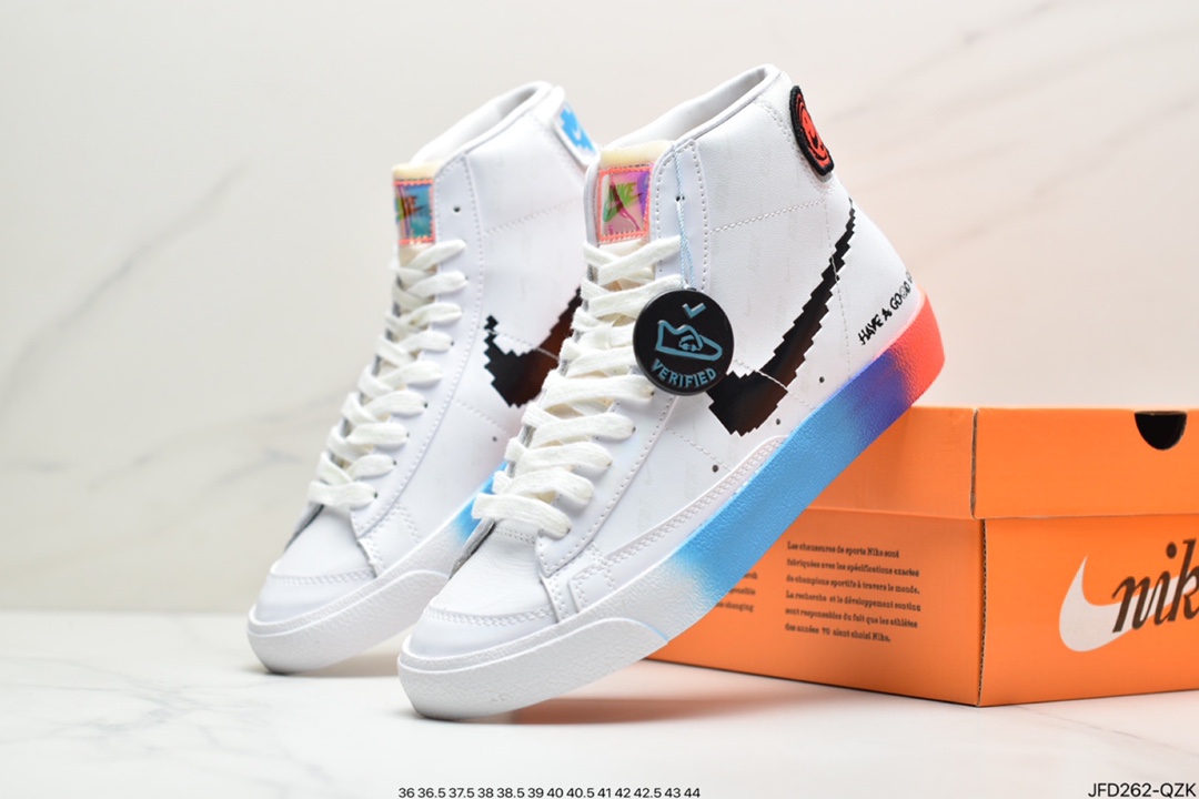 170 耐克 Nike BLAZER LOW The New Way 开拓者高帮时尚休闲板鞋 DA7233-400